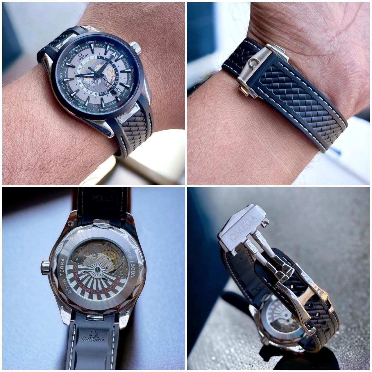 OMEGA Black Seamaster Aqua Terra - Image 2