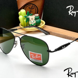Ray Ban 3517 BLACK GREEN UV-400 SUNGLASSES