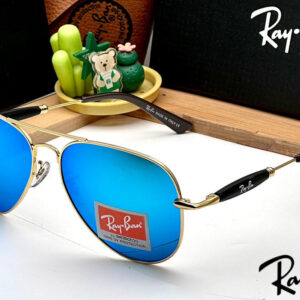 Ray Ban 3517 GOLD AQUA UV-400 SUNGLASSES
