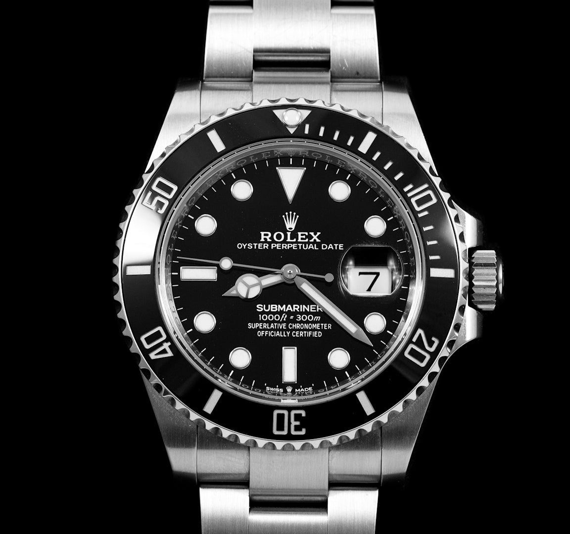 Rolex Sliver & Black Dial Submariner - Image 2