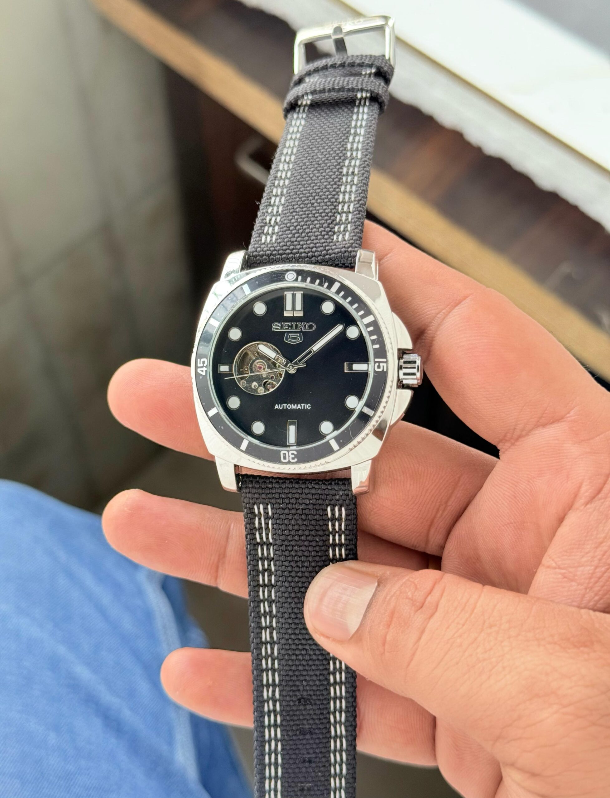 Seiko Tourbillon Sporty face Automatic - Image 2