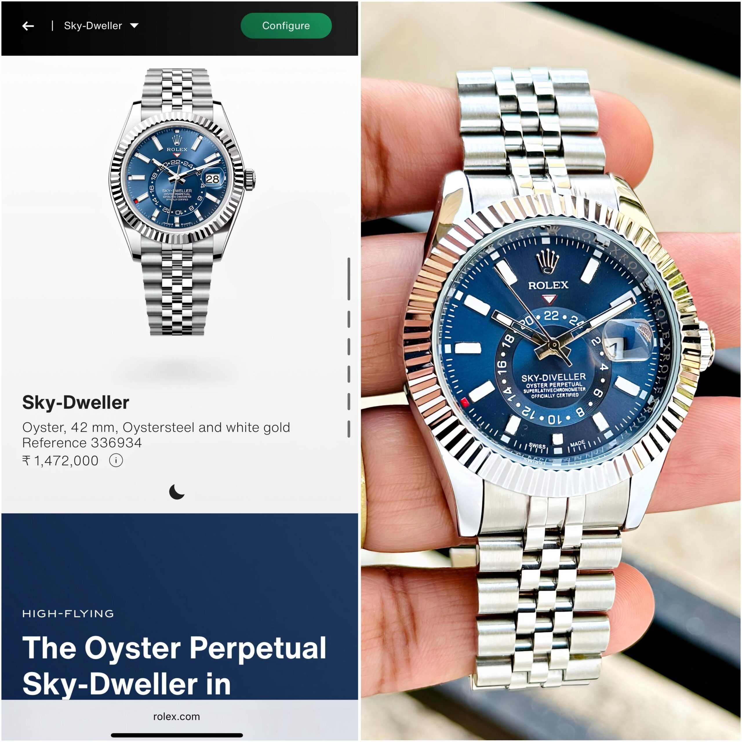 Rolex Sky-Dweller – The Ultimate & Luxurious Traveler's Watch! 🤩 - Image 4