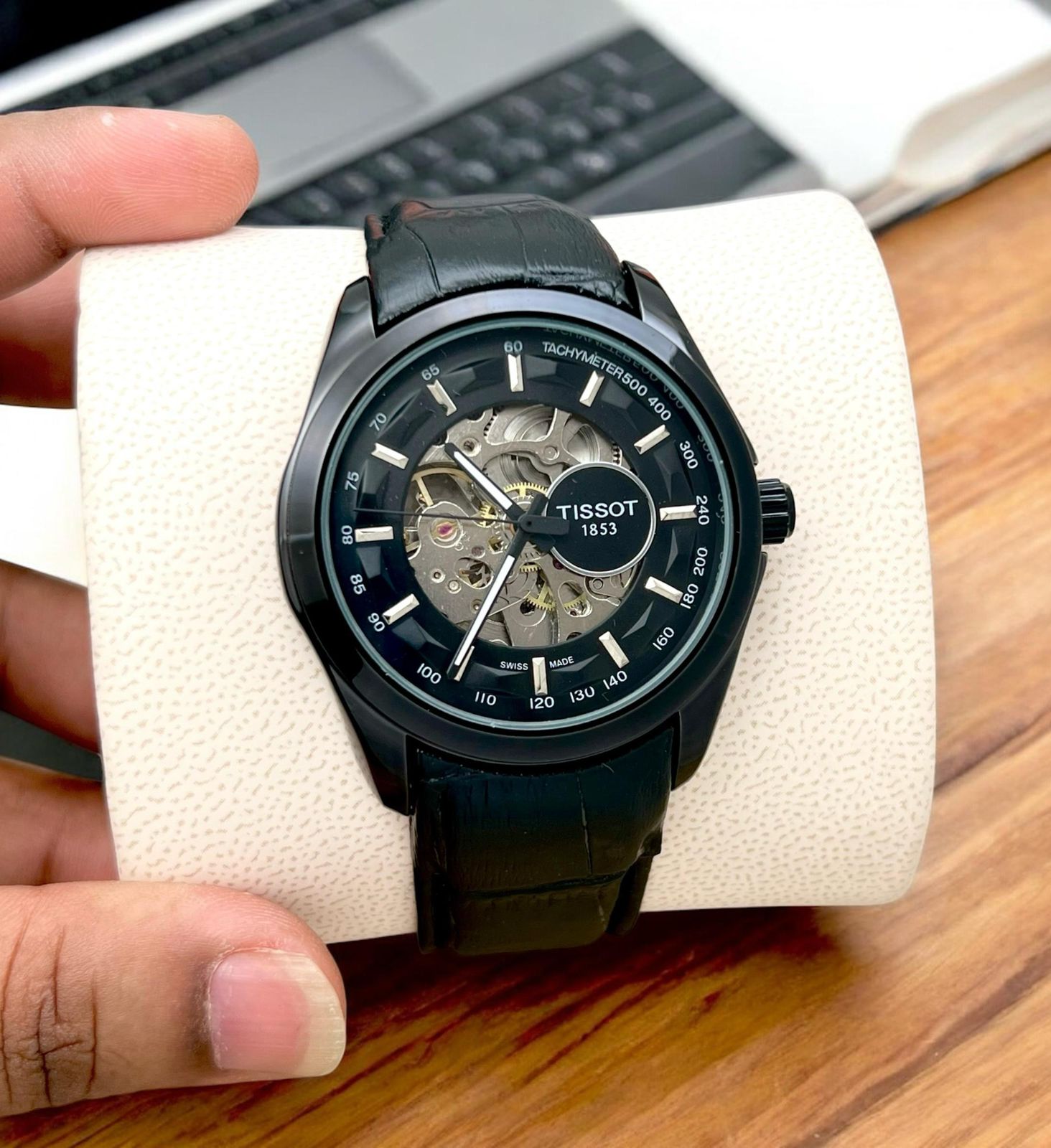 Tissot T-Classic T-complication Squelette Mechanical Manual-winding Skeleton Dial Men's Watch - Image 2