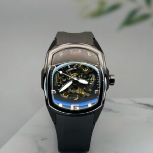 Corum Men's Watch Full Automatic With Open Back Machine - Black