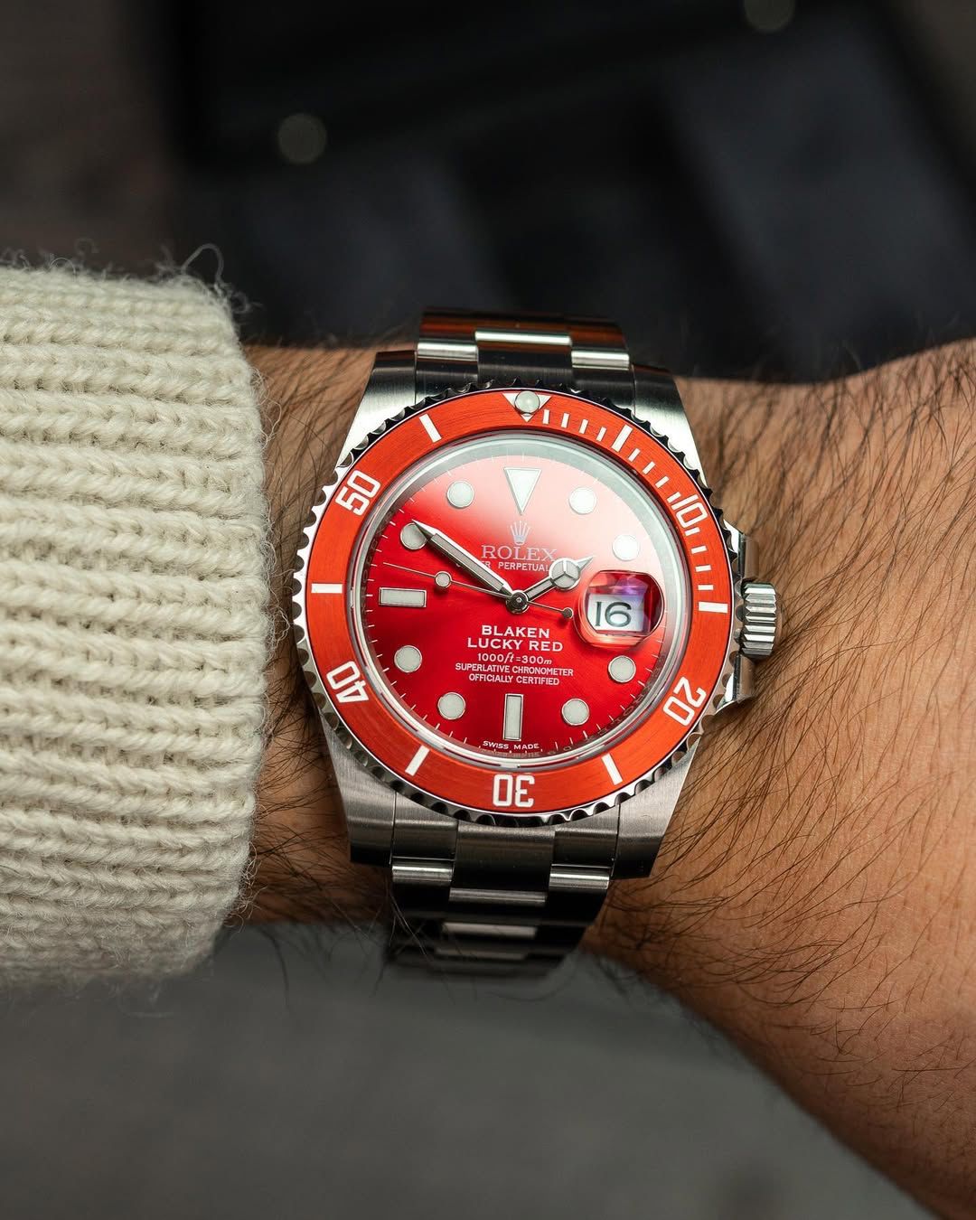 Rolex Submariner Oyster Perpetual Date Red Automatic - Image 2
