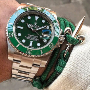 Rolex Submariner Hulk Limited Edition Silver Tone Green Dial Japanese Master Quality Automatic Men's Watch