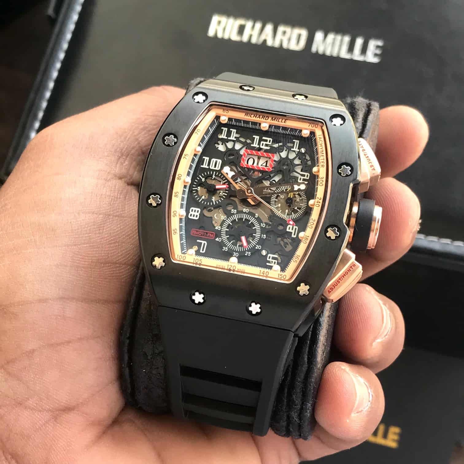 Richard Mille RM011-FM Swiss Automatic Premium Mens Watch - Image 2
