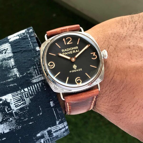 Panerai Radiomir Firenze 3 days Pam672 Semi ETA Automatic Mens Watch - Image 2