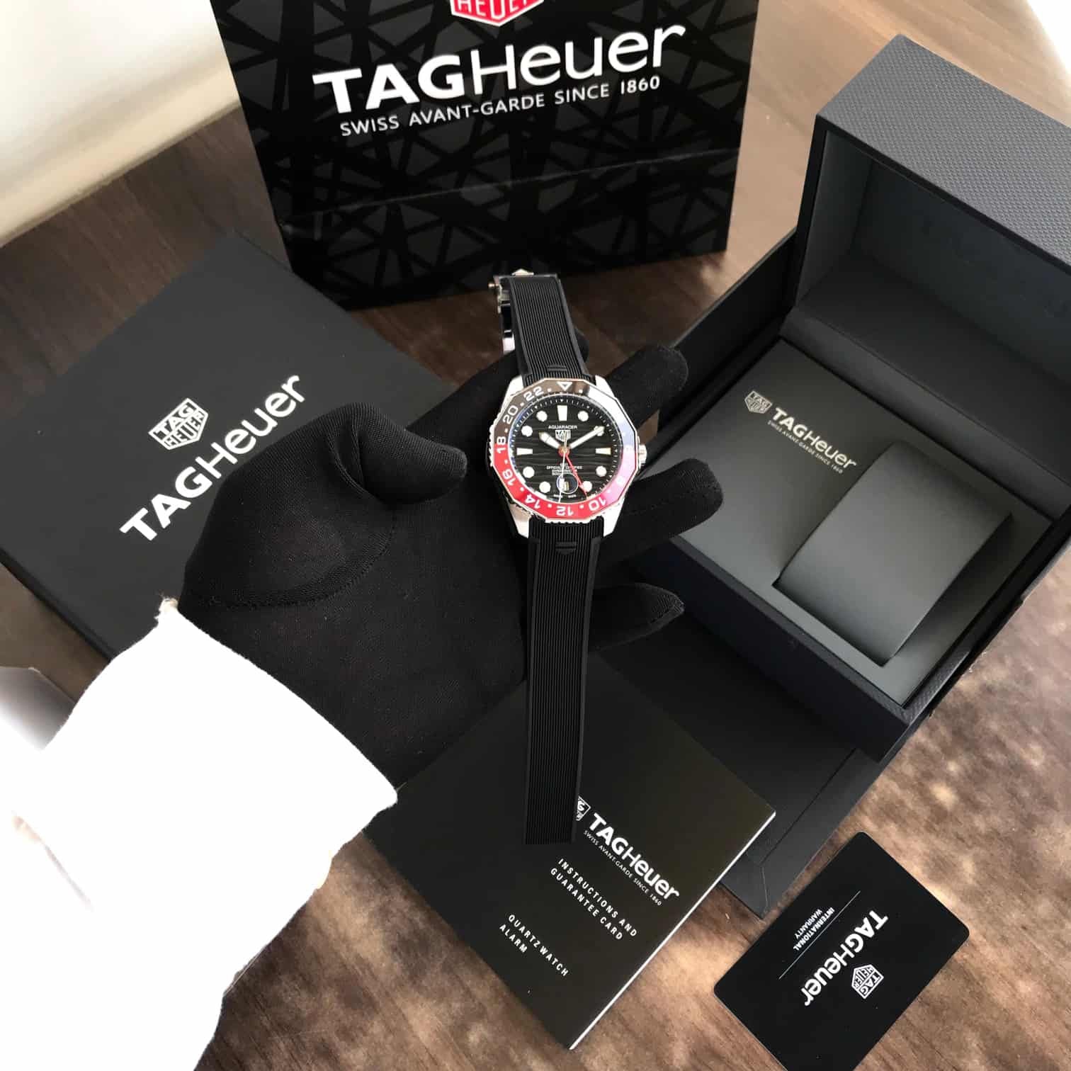 Tag Heuer Aquaracer GMT Japanese Automatic Machinery Men's Watch - Image 7