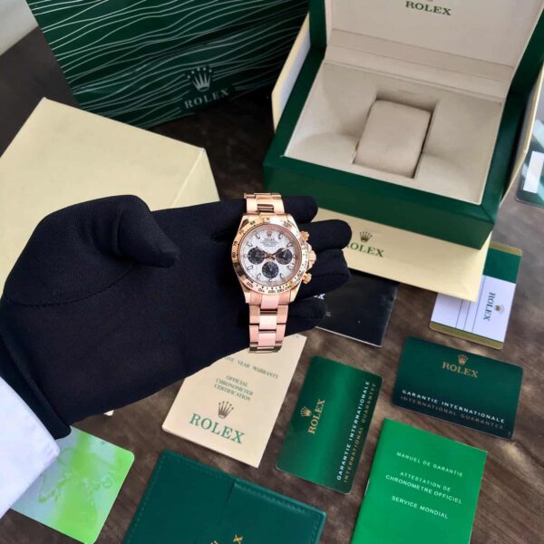 Rolex Cosmograph Daytona Rosegold Automatic Mens Watch - Image 4