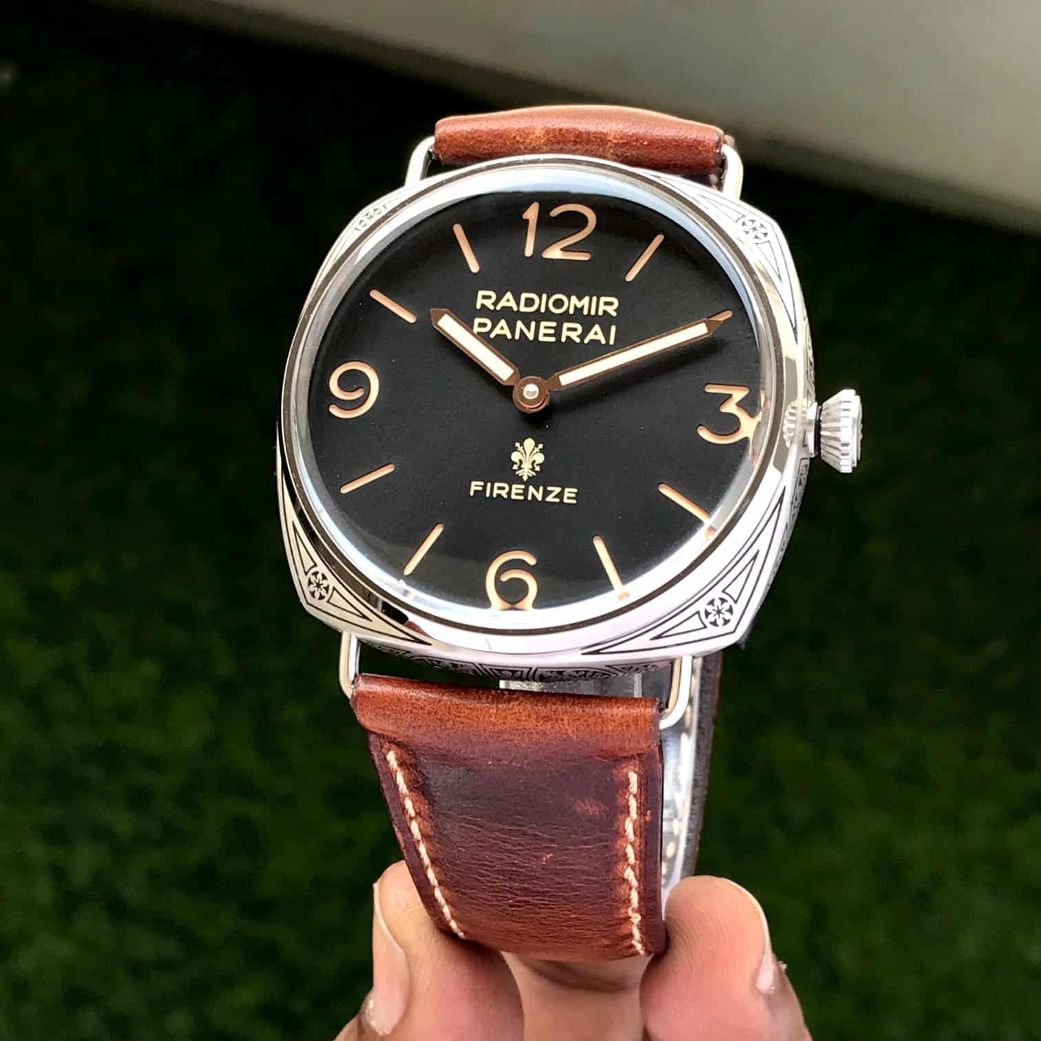 Panerai Radiomir Firenze 3 days Pam672 Semi ETA Automatic Mens Watch - Image 3