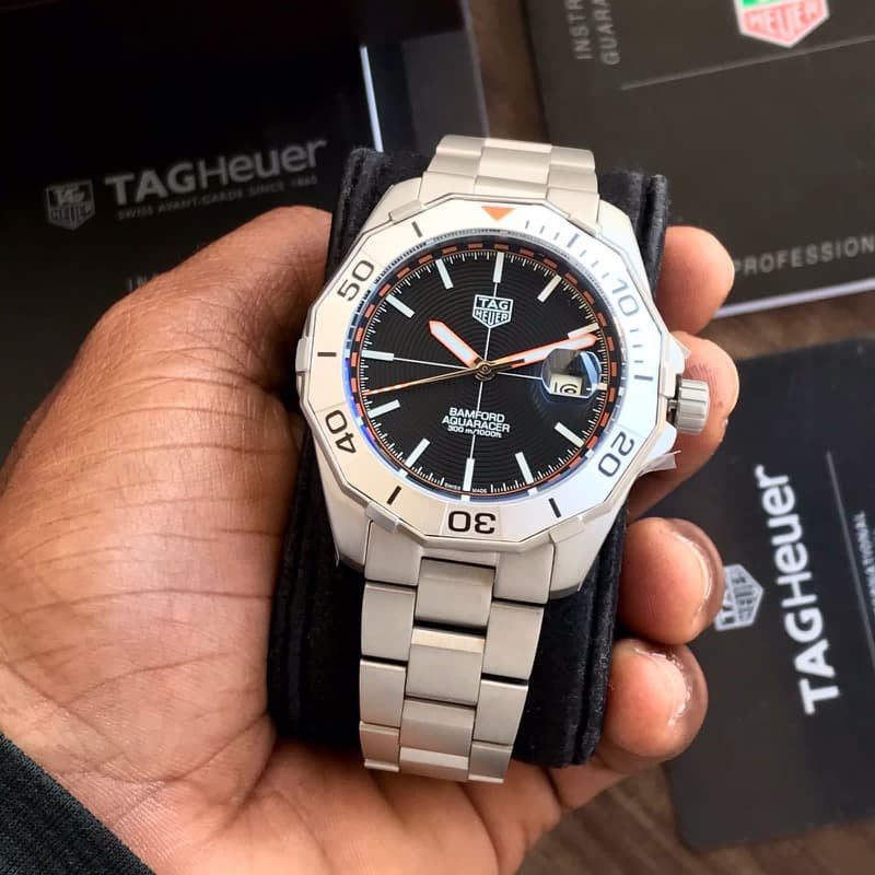 Tag Heuer Bamford Aquaracer Limited Edition Stainless Steel Japanese Master Quality Automatic Mens Watch - Image 4