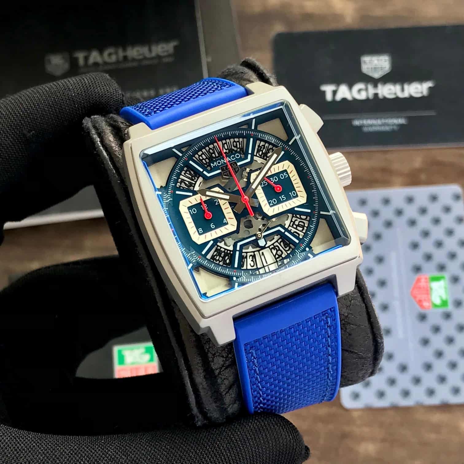 Tag Heuer Monaco Chronographs Japanese Quality Mens Watch - Image 2
