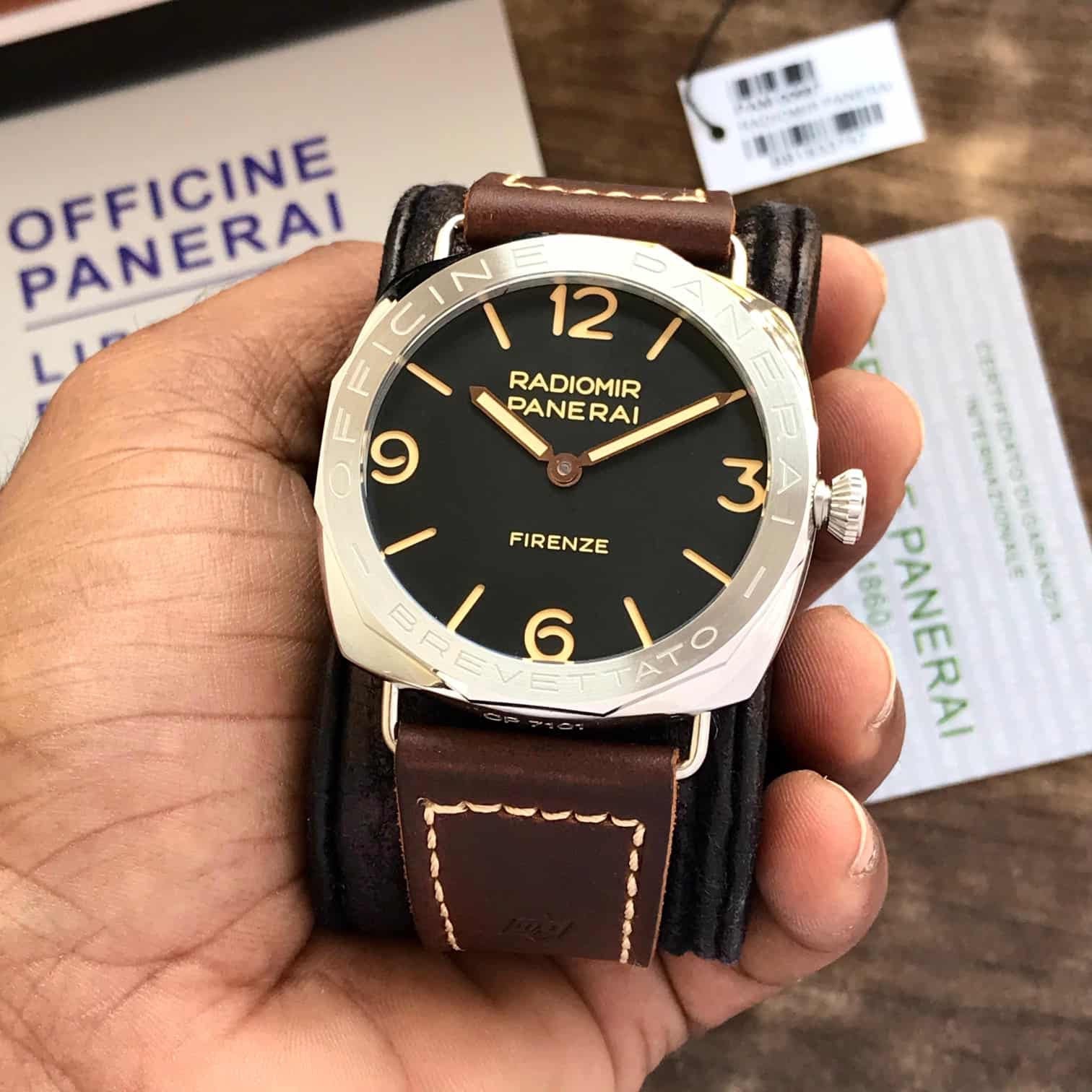 Radiomir Luminor Panerai Swiss Semi ETA Self Winding Automatic Machinery - Image 2