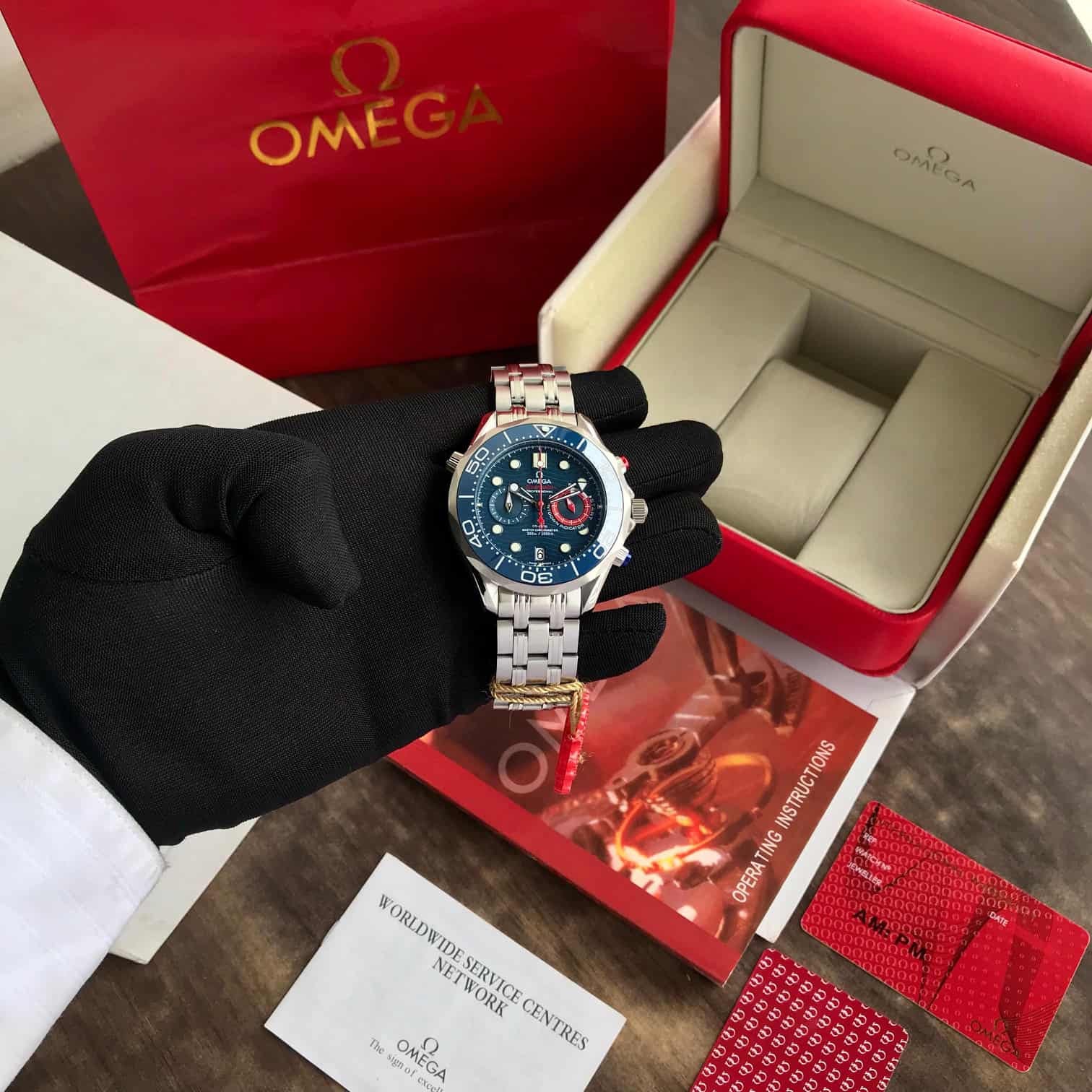 Omega Seamster Americas Cup Edition Japanese Mens Watch - Image 2