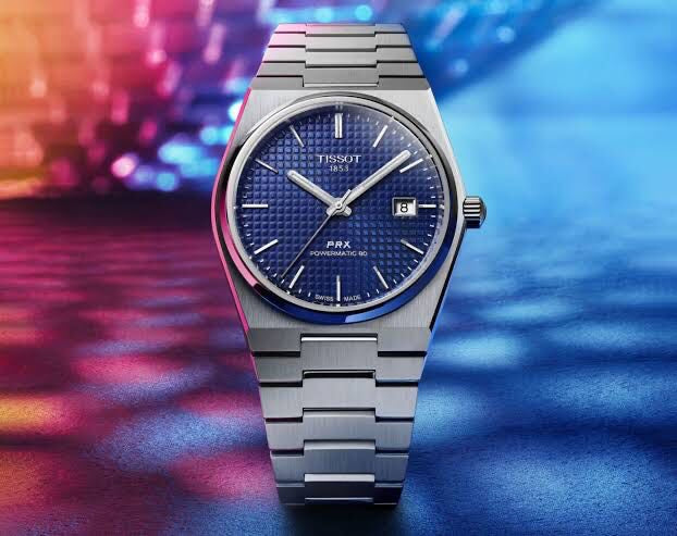 Tissot PRX Powermatic Stainless Steel Blue Dial Automatic Men's Watch - Image 6