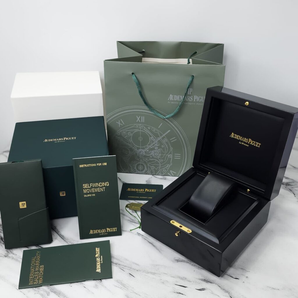Audemars Piguet Royal Oak 50th Anniversary Chronograph's Rosegold Green Dial Swiss ETA - Image 3