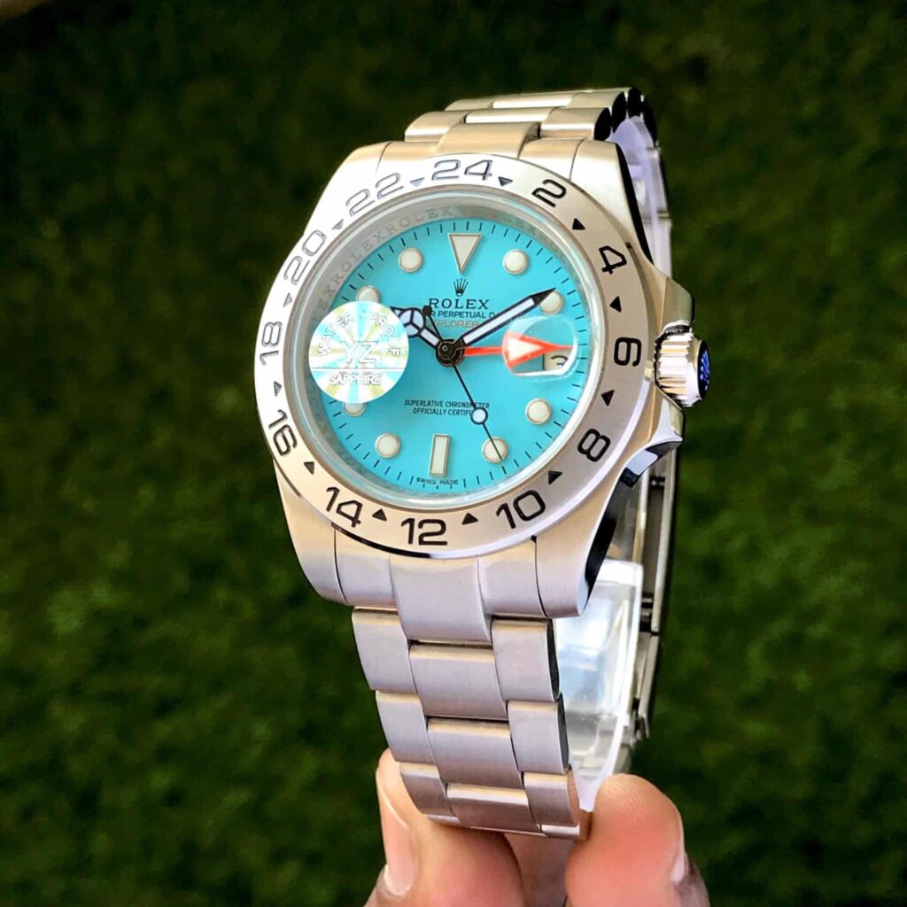 Rolex Explorer Tiffany Dial Automatic Men's Watch - Image 2