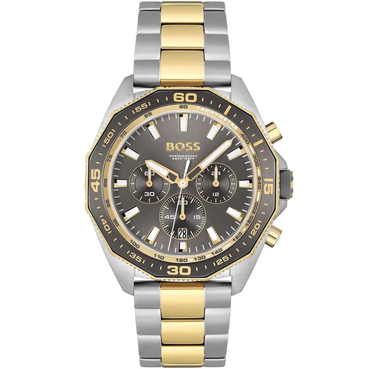 Hugo Boss 1513974 Men's Grey Blue Dial Chronograph Men's Watch