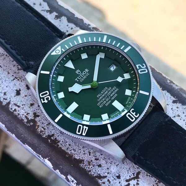 Tudor Pelagos Japanese Automatic Green Dial Mens Watch - Image 5