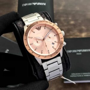 Emporio Armani AR11352 Stainless Steel Mario Men's Watch
