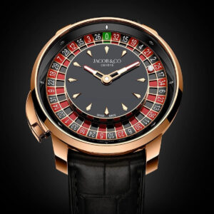Jacob & Co. Casino Tourbillon Rose Gold Swiss Made Men's Watch