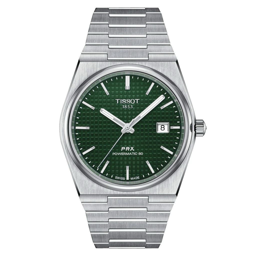 Tissot PRX Powermatic Japanese Green Dial Automatic Mens Watch - Image 5