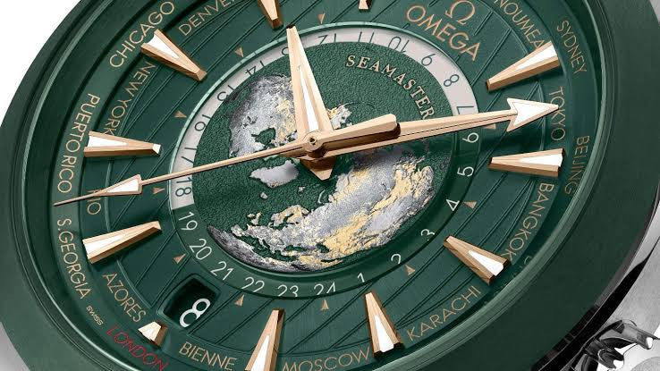 Omega Aqua Terra 150M Co-Axial Master Chronometer GMT Worldtimer 43 mm Mens Watch - Image 8