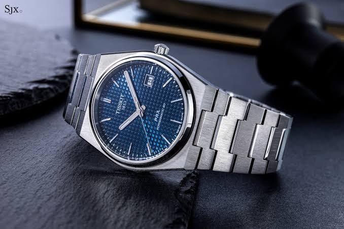 Tissot PRX Powermatic Japanese Stainless Steel Blue Dial Men's Watch - Image 7