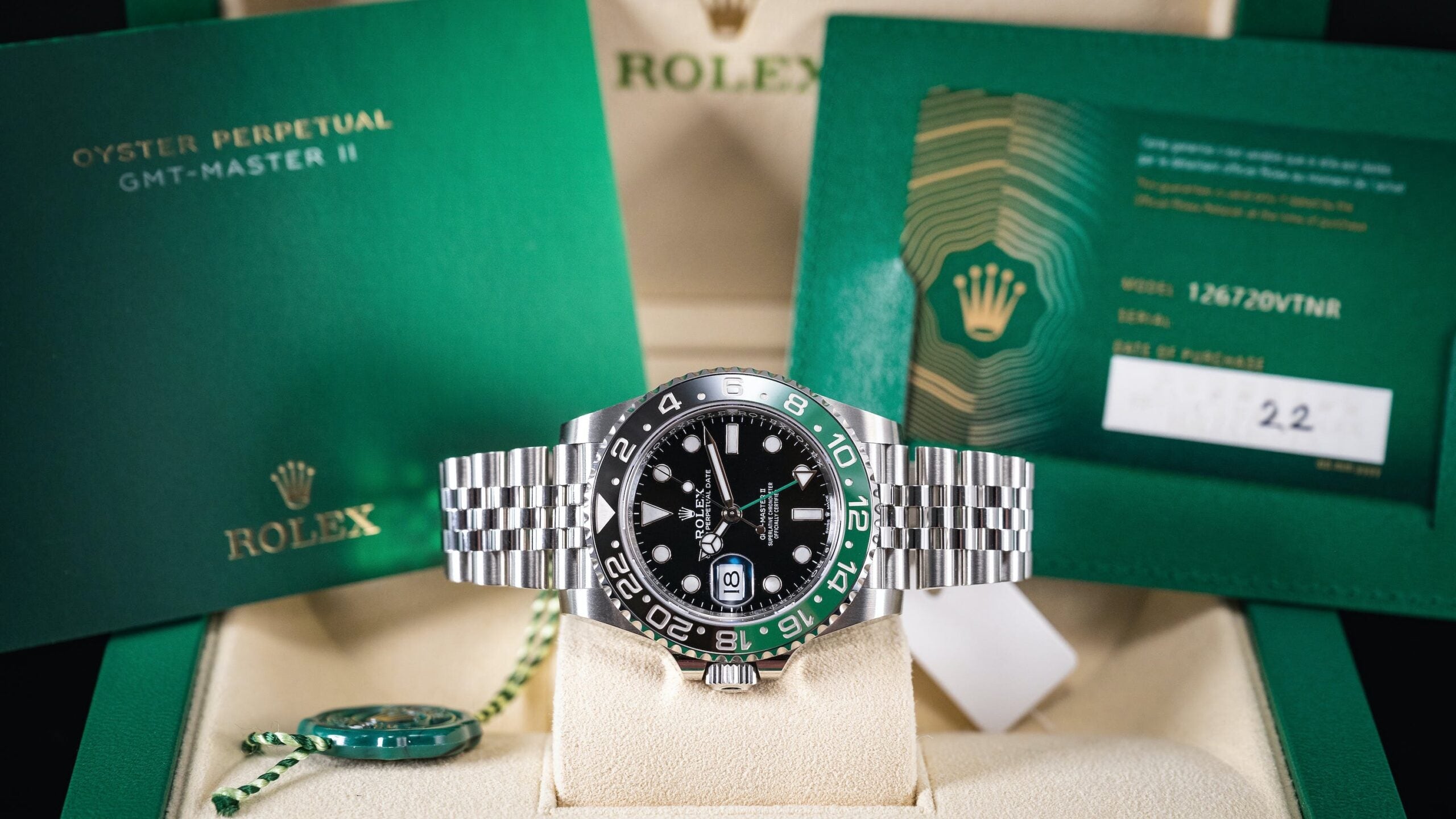Rolex GMT-Master II Sprite jubli Japanese Master Quality Automatic Men's Watch - Image 3