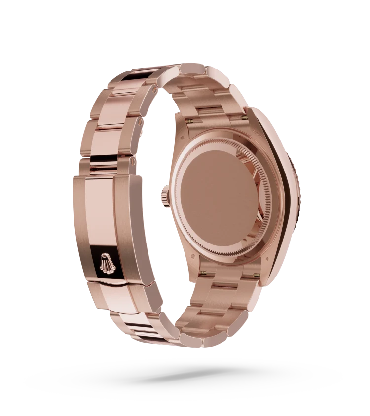Rolex SkyDweller Rose Gold Blue Dial Oyster Chain Automatic Mens Watch - Image 3