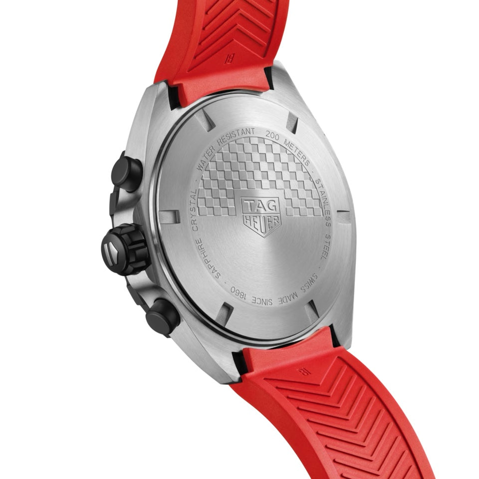 Tag Heuer Formula 1 Red Stainless Steel Japanese Quality Quartz Chronograph Master Quality Men's Watch - Image 5