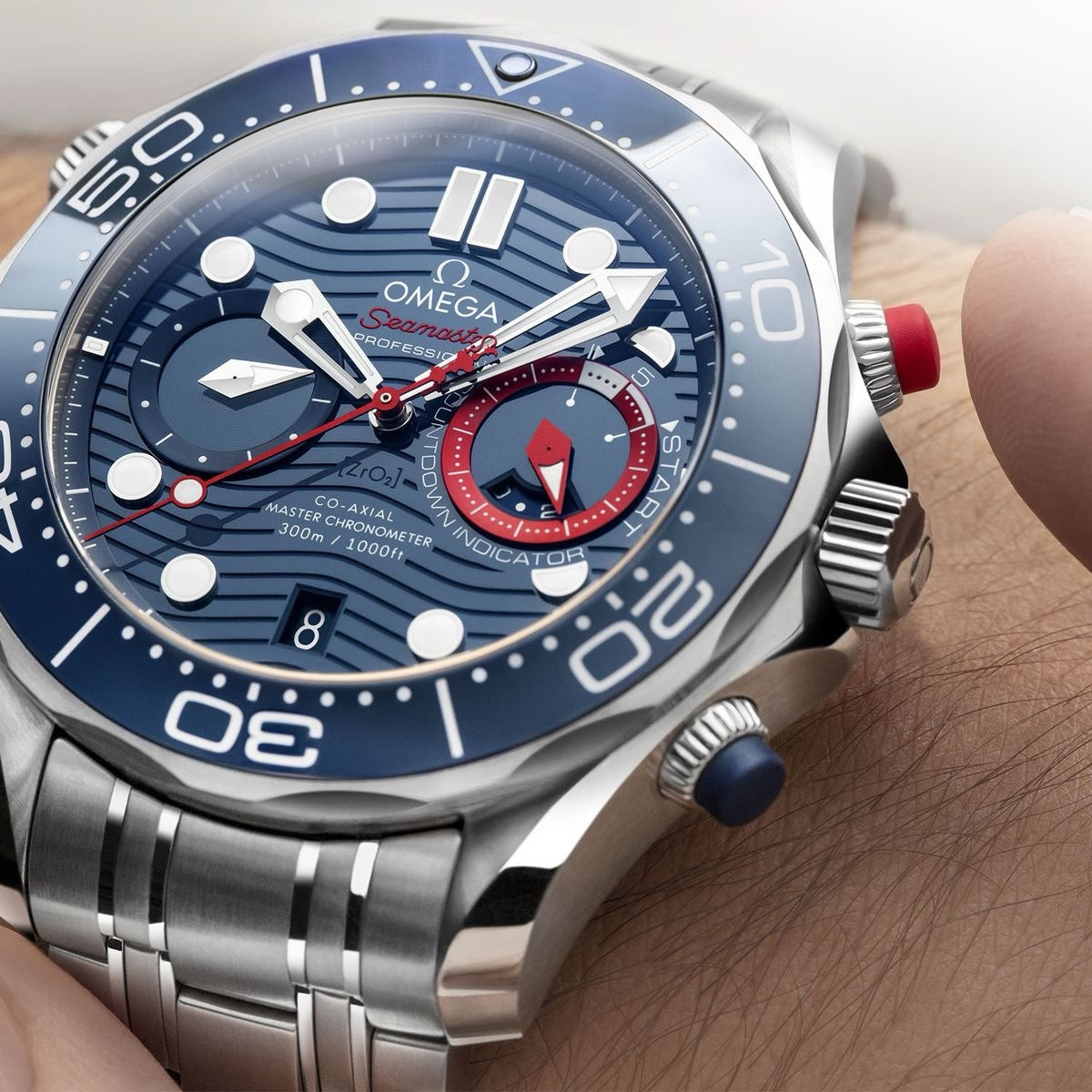 Omega Seamster Americas Cup Edition Japanese Mens Watch - Image 5