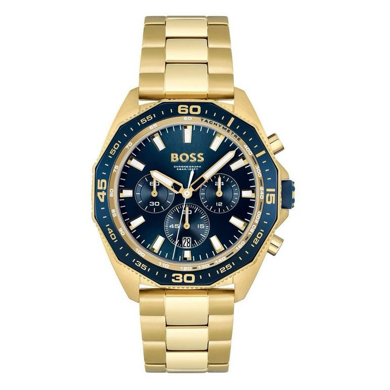 Hugo Boss 1513973 Gold Blue Dial Chronograph Men's Watch - Image 5