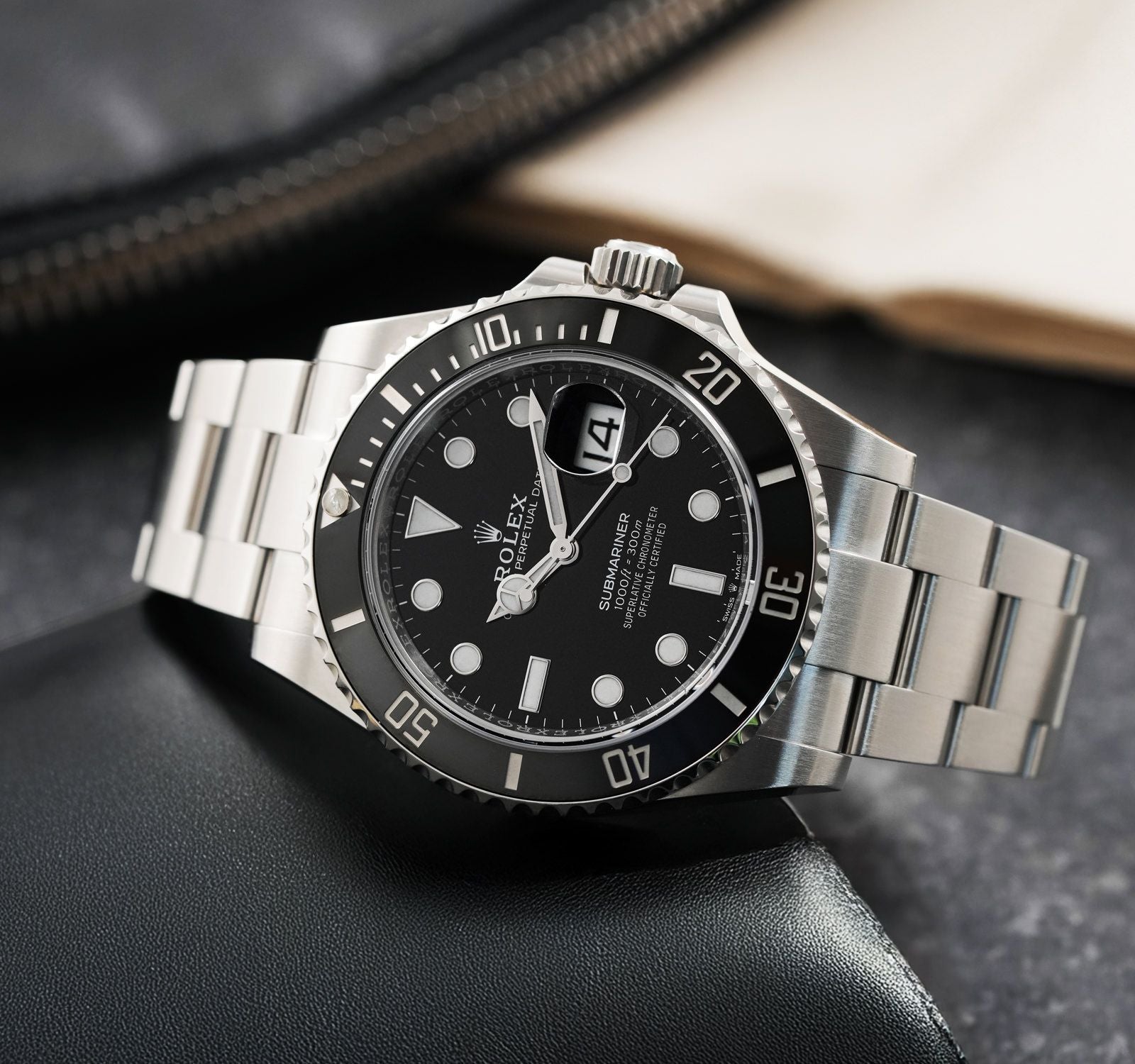 Rolex Sliver & Black Dial Submariner - Image 8