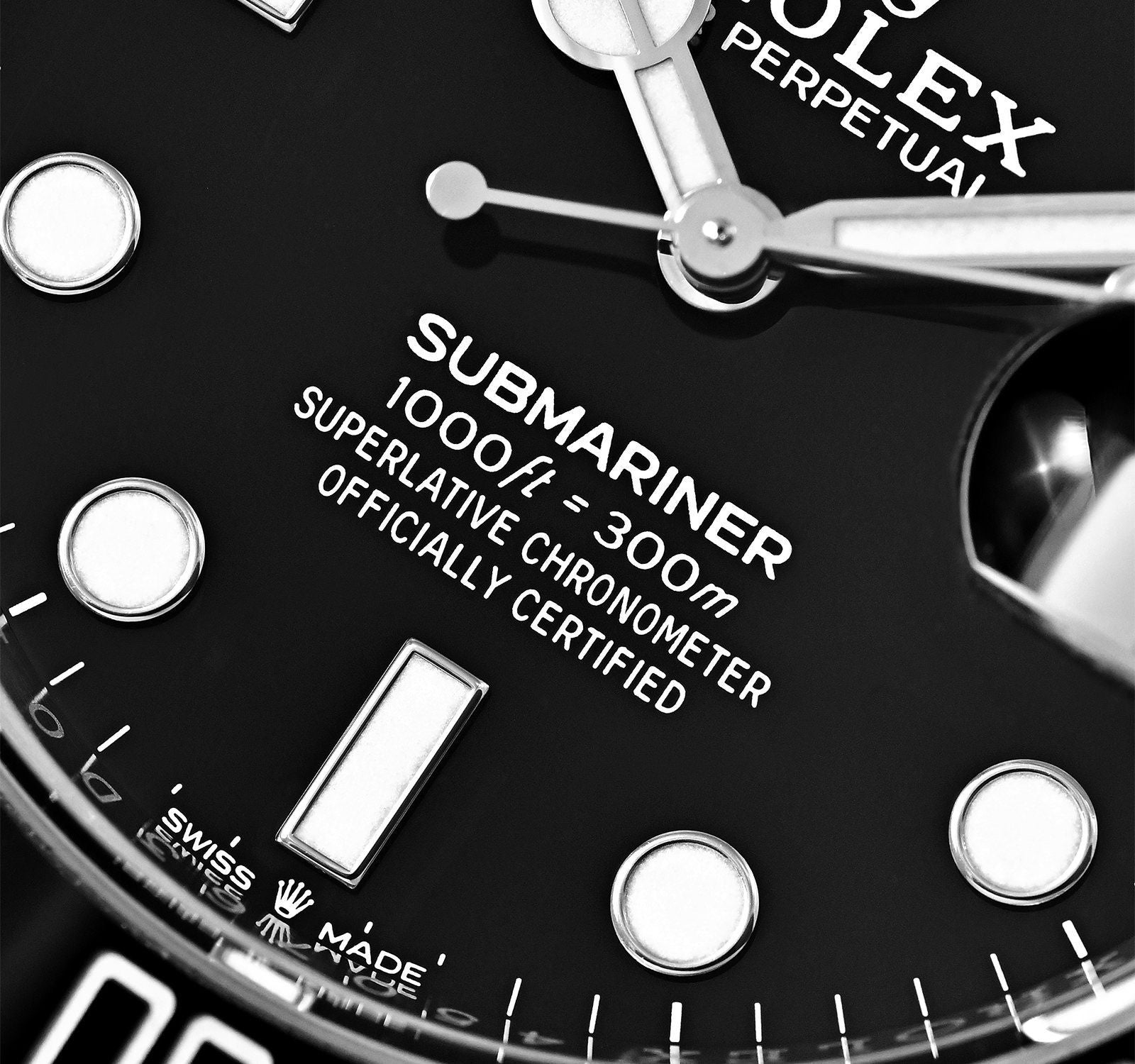 Rolex Sliver & Black Dial Submariner - Image 6